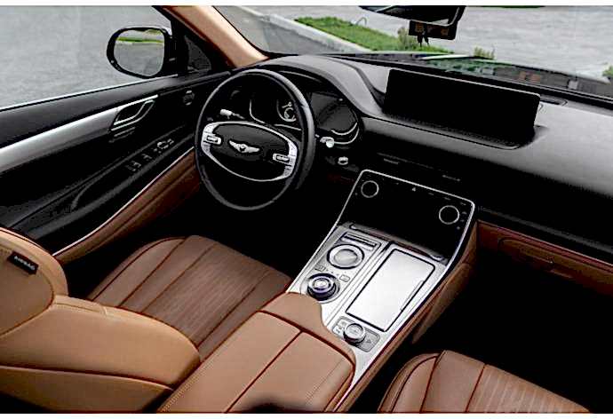 Genesis GV80 car interior