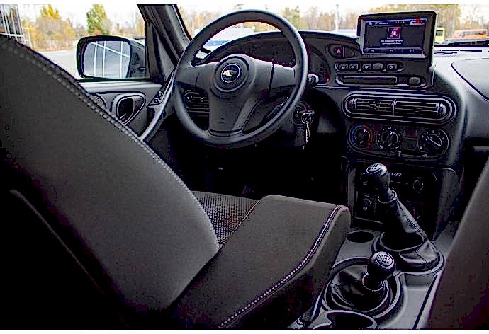 Chevrolet NIVA car interior