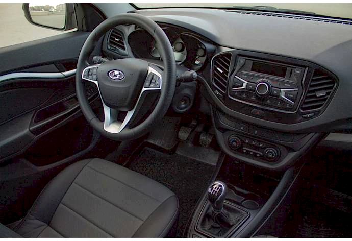 Lada Vesta Cross car interior